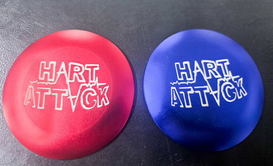 Blue Custom Metal Disc Golf Mini Marker