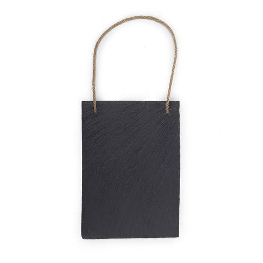 CustomLaser Engraved 10" x 7" Rectangle Hanging Slate