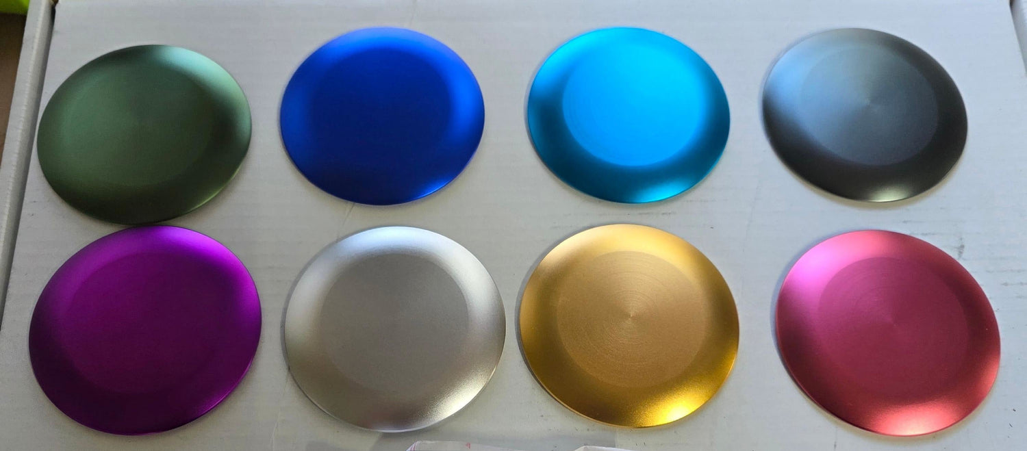 Custom Metal Disc Golf Minis
