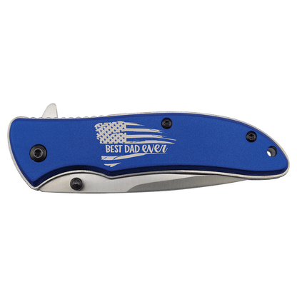 Add your Text to this Bison River 4 1/4" Everyday Carry Knife (EDC)