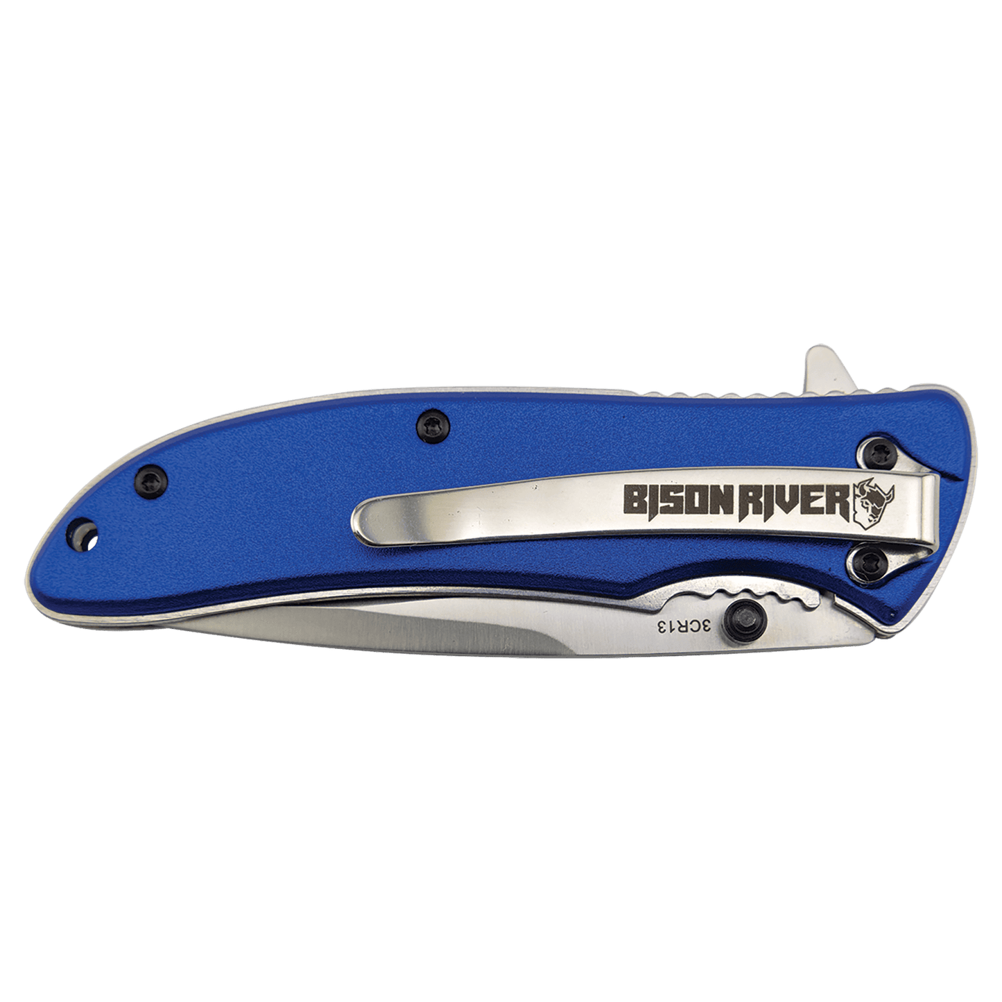 Add your Text to this Bison River 4 1/4" Everyday Carry Knife (EDC)