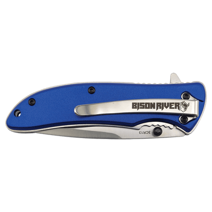 Add your Text to this Bison River 4 1/4" Everyday Carry Knife (EDC)