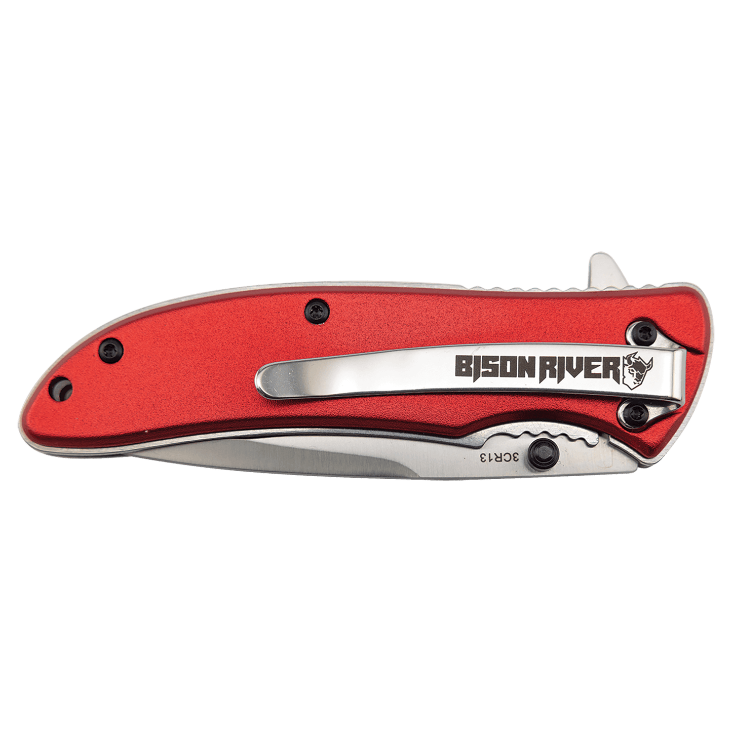 Add your Text to this Bison River 4 1/4" Everyday Carry Knife (EDC)