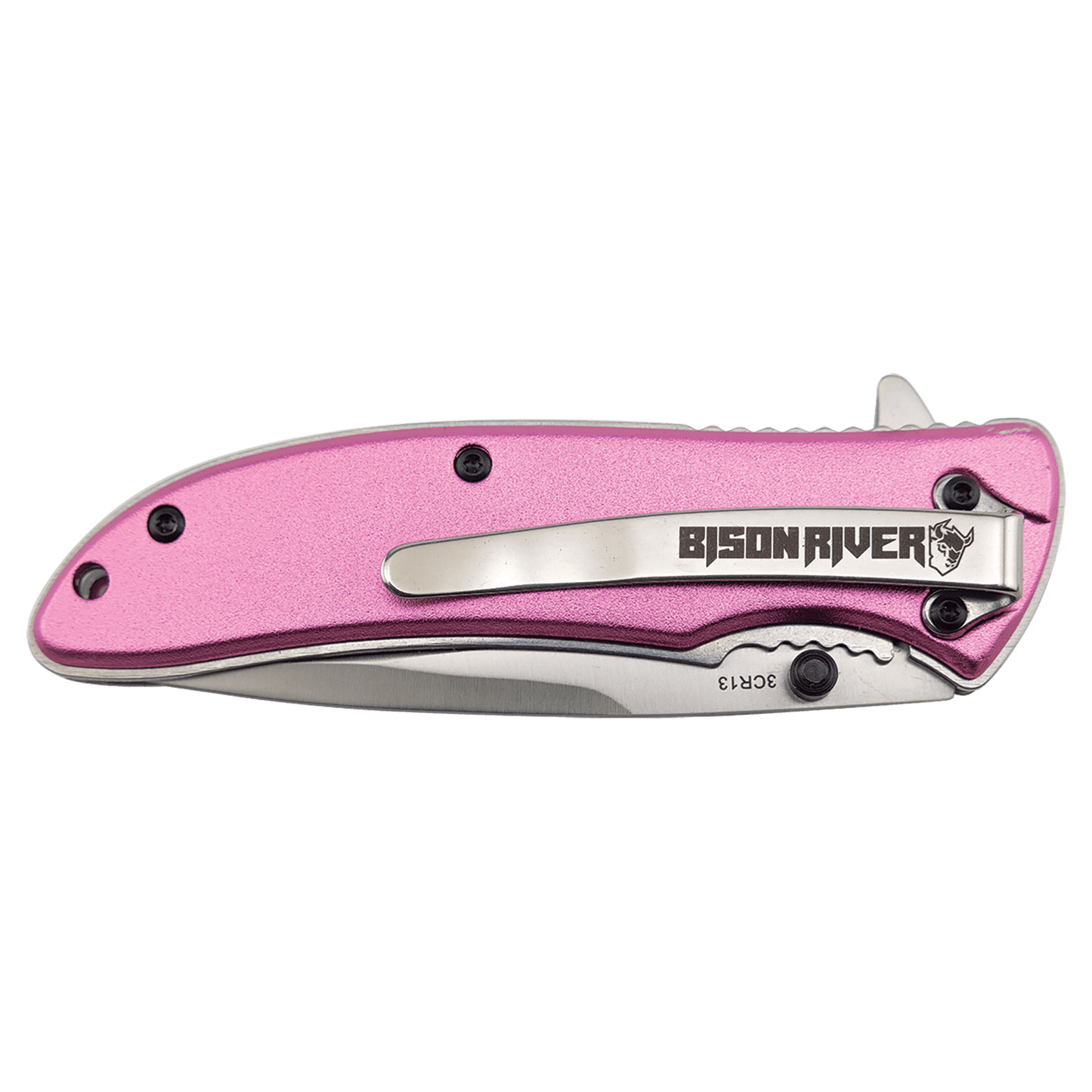 Add your Text to this Bison River 4 1/4" Everyday Carry Knife (EDC)