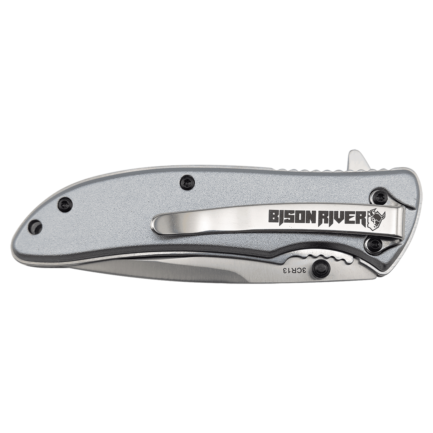 Add your Text to this Bison River 4 1/4" Everyday Carry Knife (EDC)