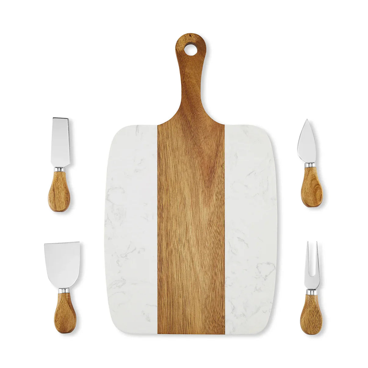Customized Marble Serving Board Set