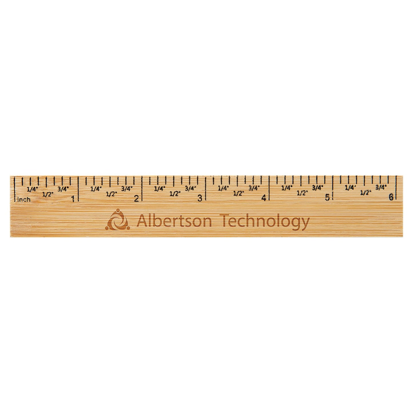 Customized 6" Bamboo Ruler