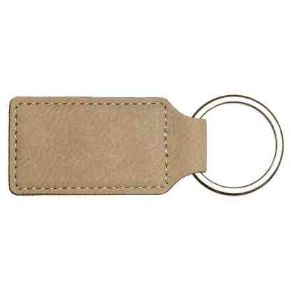 Personalized Rectangle Keychains