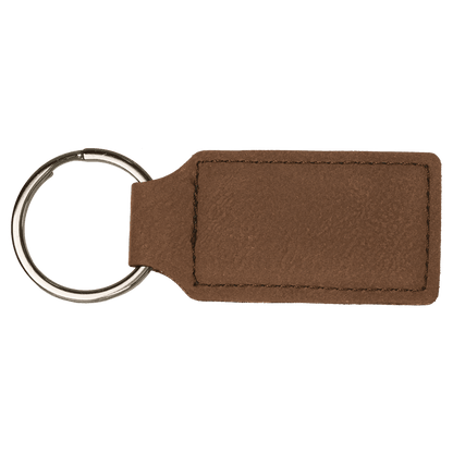 Personalized Rectangle Keychains