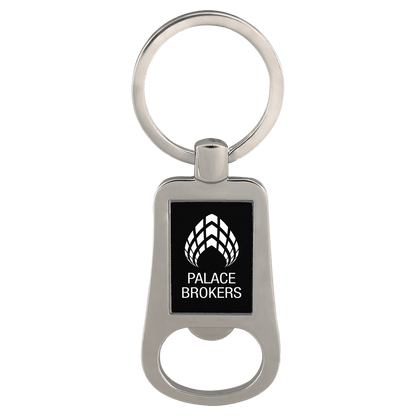 Customized 2 1/8" Bottle Opener Keychain