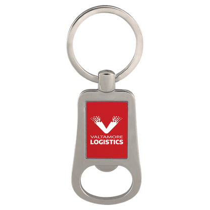 Customized 2 1/8" Bottle Opener Keychain