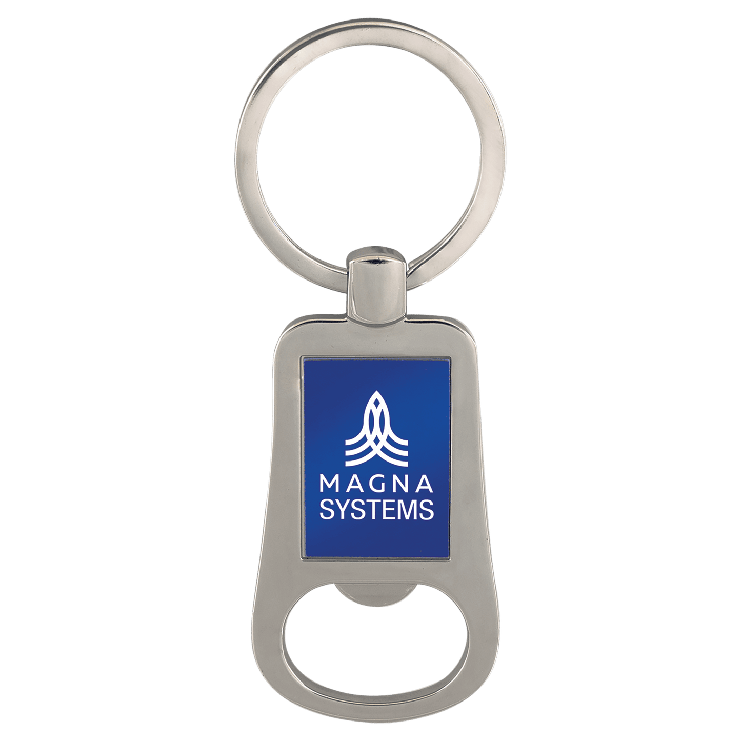 Customized 2 1/8" Bottle Opener Keychain