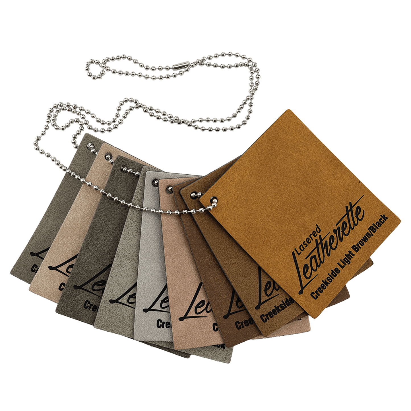 Custom Leatherette Patches Naturals Collection Bulk Discounts Ships Nationwide