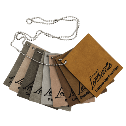 Custom Leatherette Patches Naturals Collection Bulk Discounts Ships Nationwide