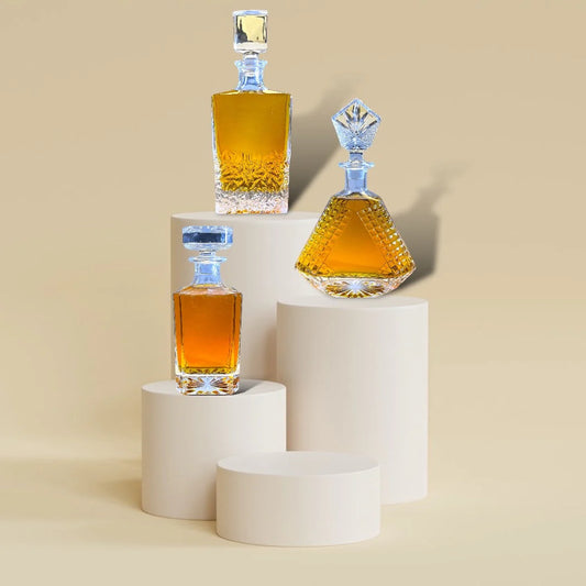 Customized Premium Whiskey Decanter 750 ML 1/5