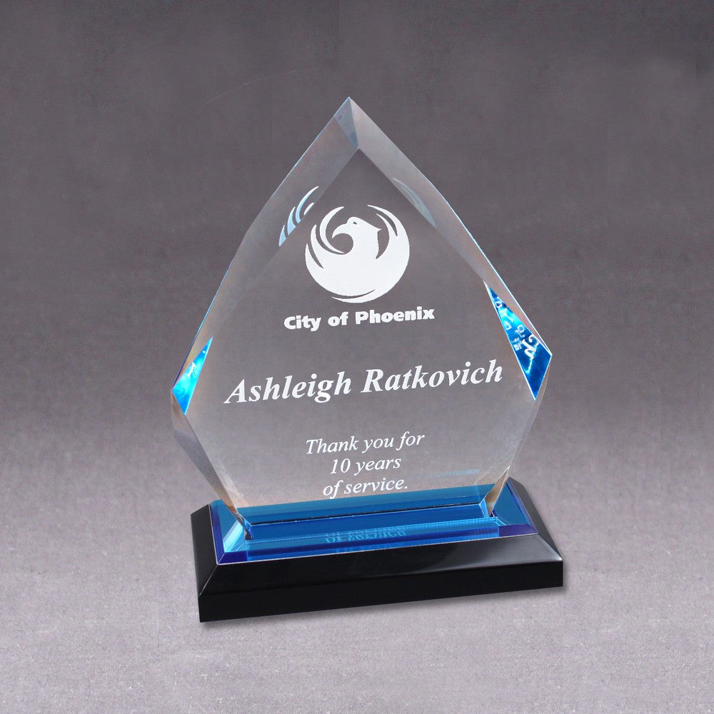 Custom Acrylic Diamond Awards 3 Sizes Available