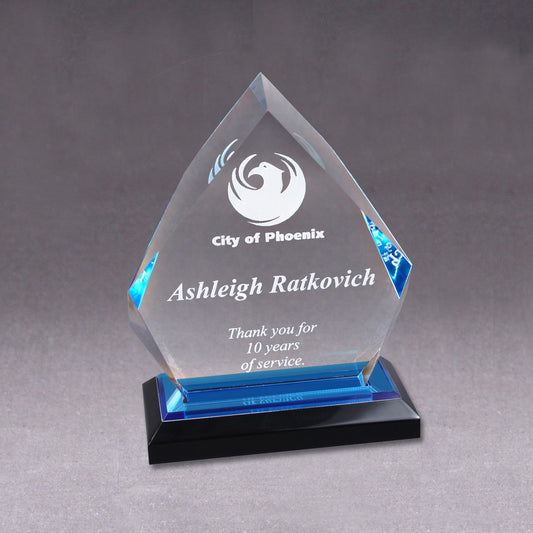 Custom Acrylic Diamond Awards 3 Sizes Available