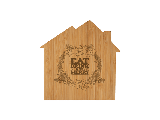 Custom Engraved 10" x 10" Cutting Board for Realtors or Housewarming Gift