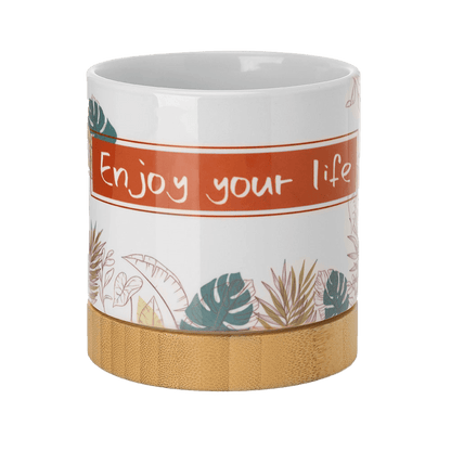 Custom Full Color 4" Ceramic Planter