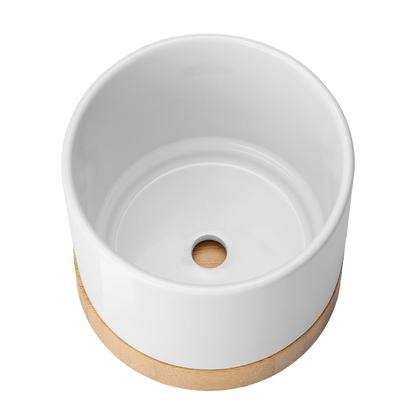 Custom Full Color 4" Ceramic Planter