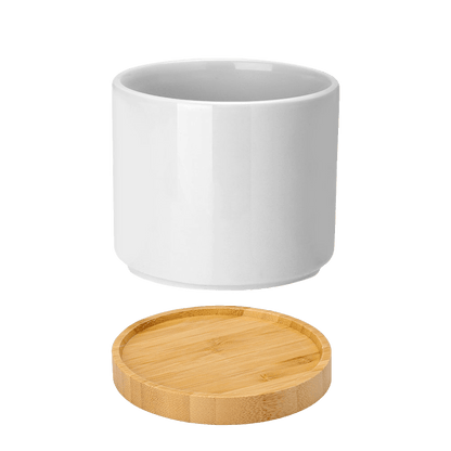 Custom Full Color 4" Ceramic Planter